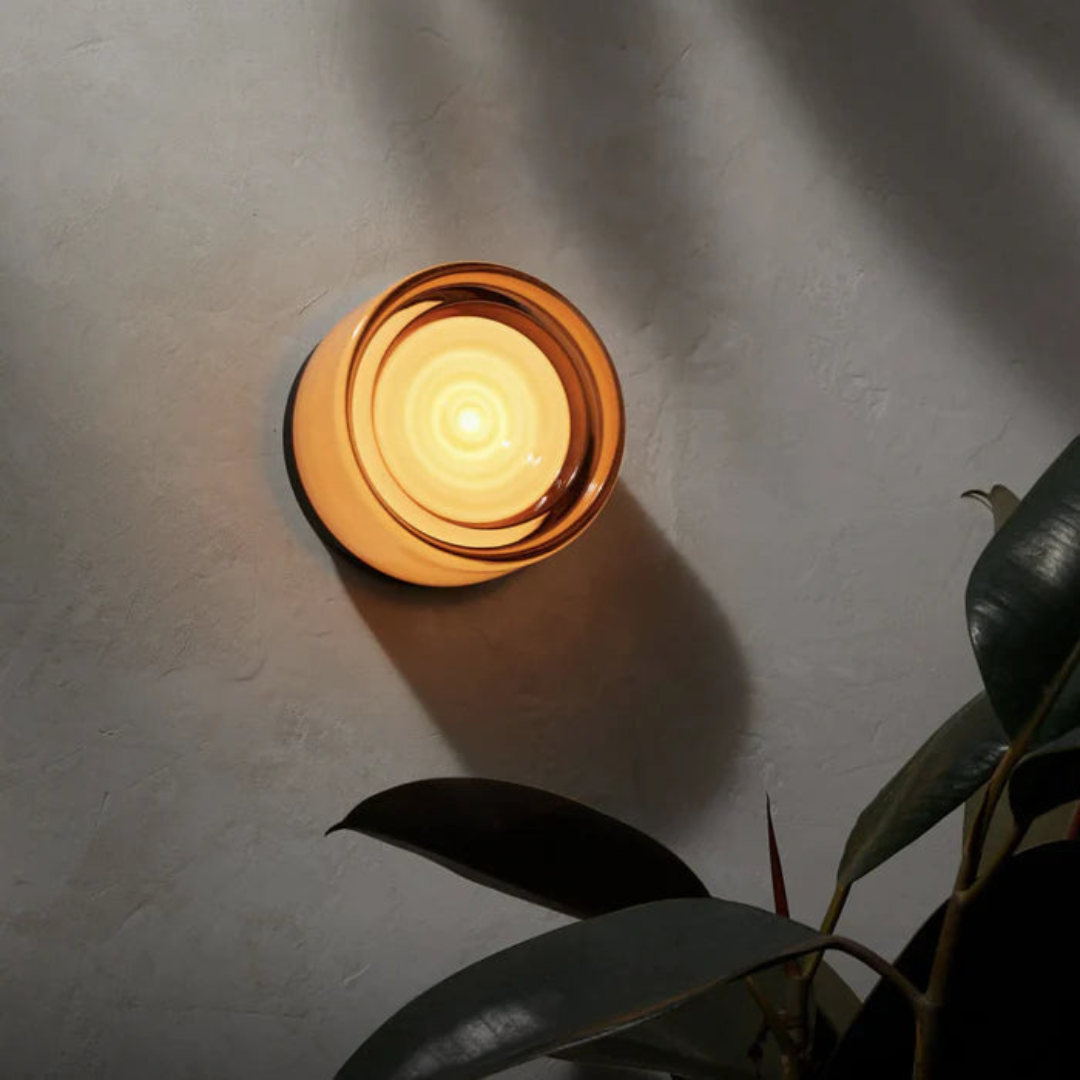 Gleam — Vintage Glass Wall Lamp